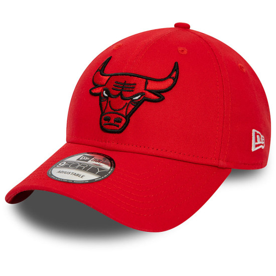 New Era Καπέλο Chicago Bulls NBA Side Patch Red 9forty Adjustable Cap